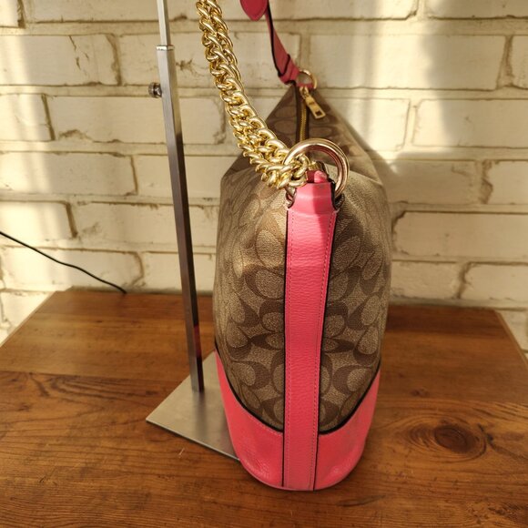 Euc Coach Paxton Duffle Large Signature Shoulder Bag - Picture 7 of 15